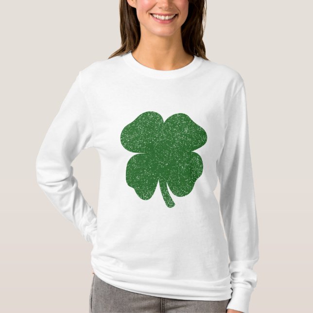 Vintage Shamrock T-Shirt (Vorderseite)