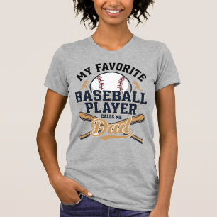 Vintage-Shirt-Design Lieblingsplayer Baseball-Vate T-Shirt