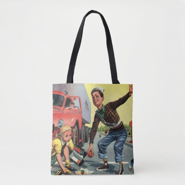 Vintage Sicherheitspatrouille Tasche (Vorderseite)