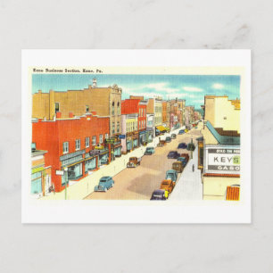 Vintage Sicht auf Kane, Pennsylvania, Postkarte