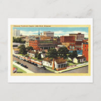 Vintage Sicht auf Little Rock, Arkansas,