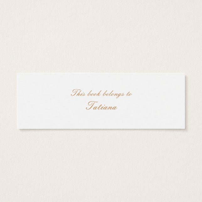 Vintage signet (Dos)