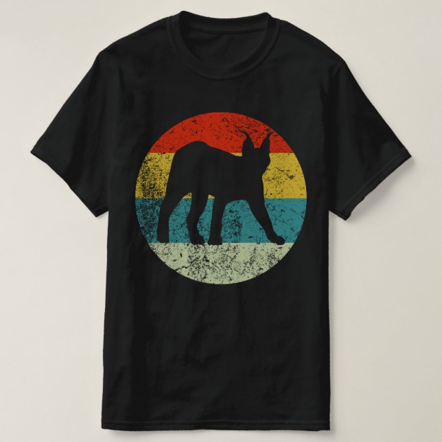 Vintage Silhouette 70er T-Shirt (Design vorne)