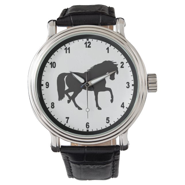 Vintage Silhouette Armbanduhr (Vorderseite)