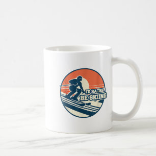 Vintage Silhouette mit Sunset Gradi Kaffeetasse