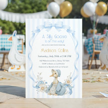 Vintage Silly Goose Baby Shower