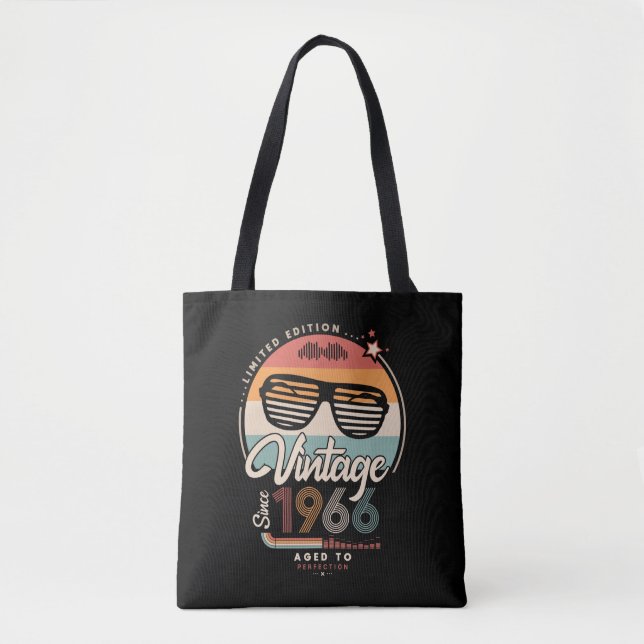 Vintage since 1966 tote bag (Devant)