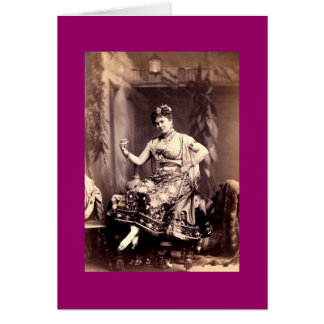 Vintage Sinti und Roma-Frau