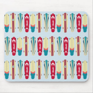 Vintage Skateboards Mousepad