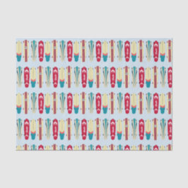 Vintage Skateboards Seidenpapier
