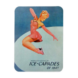Vintage Skaten-Ice-Capades Magnet