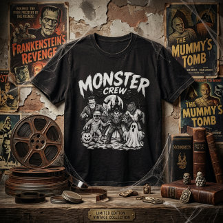 Vintage-Skelett-Grafik Halloween T-Shirt