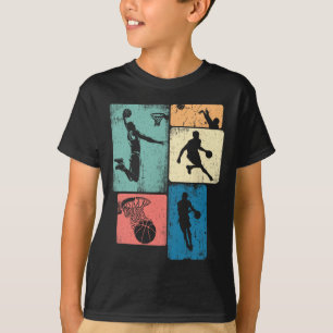 Vintage Sketll Männer Jungen Kinder Spieler Coach  T-Shirt