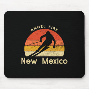 Vintage-Ski Angel Fire New Mexico Berg  Mousepad