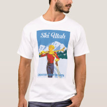 Vintage-Ski-Utah-Plakat