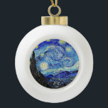 Vintage Sky Night StarNight Keramik Kugel-Ornament<br><div class="desc">Vintag Sky Night Starry Night Keramik Ball Weihnachtsgeschenk</div>
