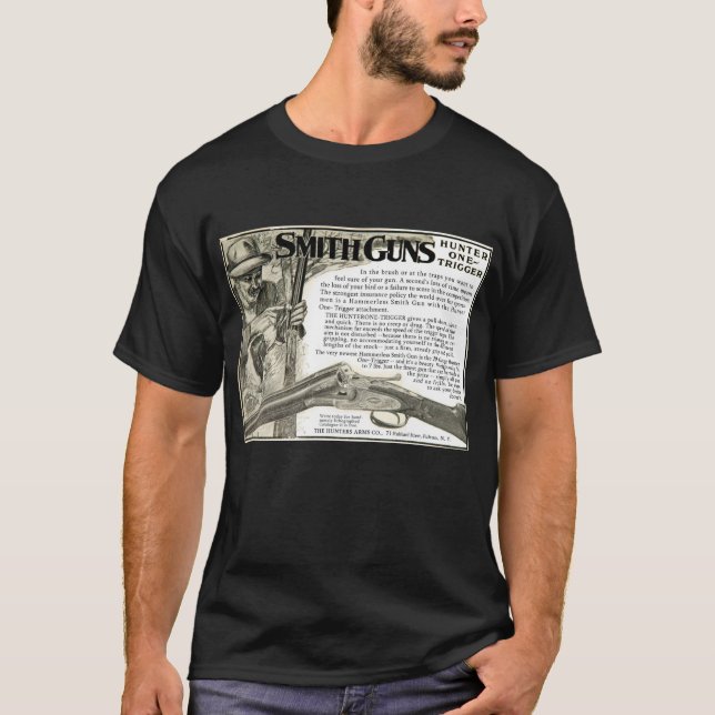 Vintage Smith Gun Company Ad T-Shirt (Vorderseite)