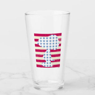 Vintage Snoopie Glas