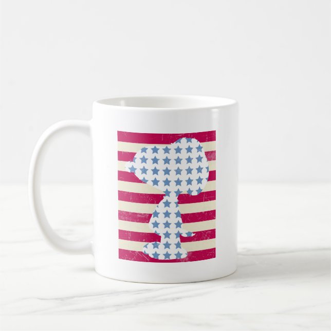 Vintage Snoopie Kaffeetasse (Links)