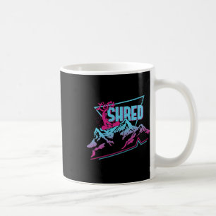 Vintage Snowboard Bekleidung 80er 90s Retro Snowbo Kaffeetasse