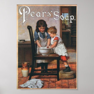 Vintage Soap Ad Print Poster