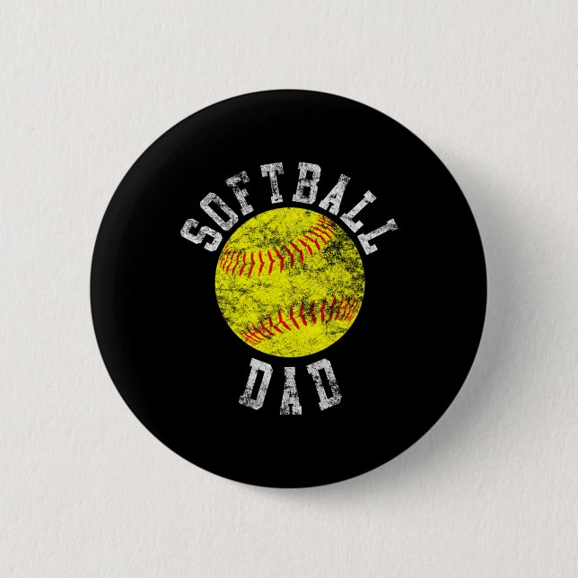 Vintage Softll Papa  Button (Vorderseite)