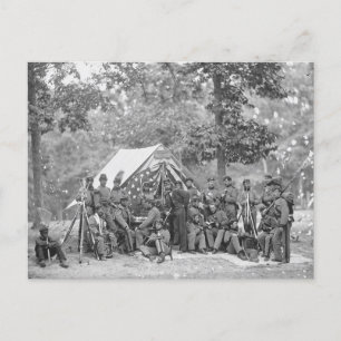 Vintage Soldaten Postkarte