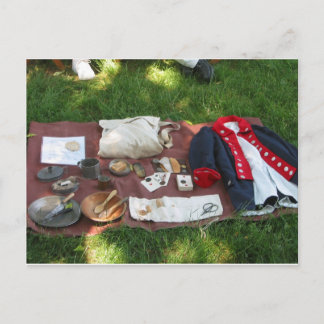 Vintage SOLIDER-Lieferungen Postkarte