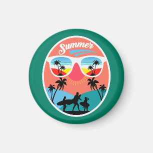 Vintage Sommer Design-68265 Magnet