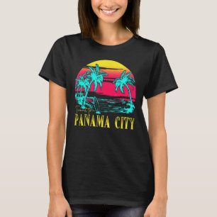 Vintage Sommerreise nach Panama City Beach Vacatio T-Shirt