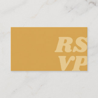 Vintage-Sonnen-Hochzeitseinladung RSVP-Karte Begleitkarte
