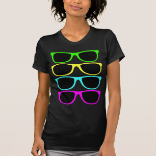 Vintage Sonnenbrillen Rgb Fluo T-Shirt