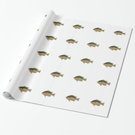 Vintage Sonnenfischillustration Geschenkpapier
