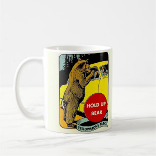 Vintage-Spaß Yellowstone Park Kaffeetasse