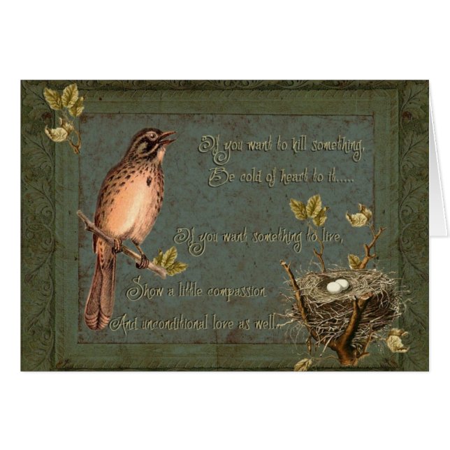 Vintage Sperling (Vorderseite (Horizontal))