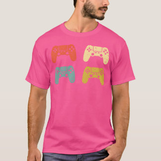 Vintage-Spielcontroller Mädchen Mädchen T-Shirt