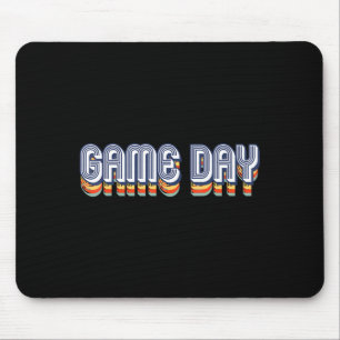 Vintage Spieltag Retro-Fußball Volleyball-Fußball Mousepad