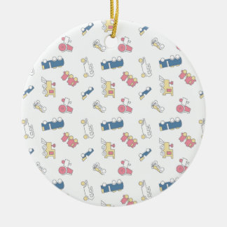 Vintage Spielwaren Keramikornament