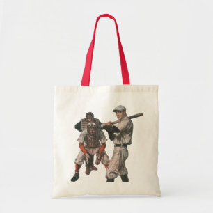 Vintage-Sport Baseballspieler Tragetasche