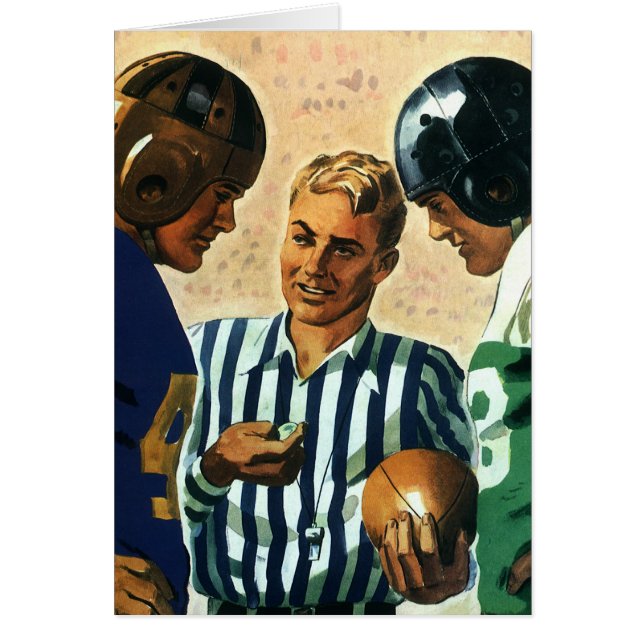 Vintage Sportarten, Fußball-Schiedsrichtermünzen (Vorne)