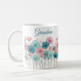 Vintage Spring Flowers for Grandma Kaffeetasse