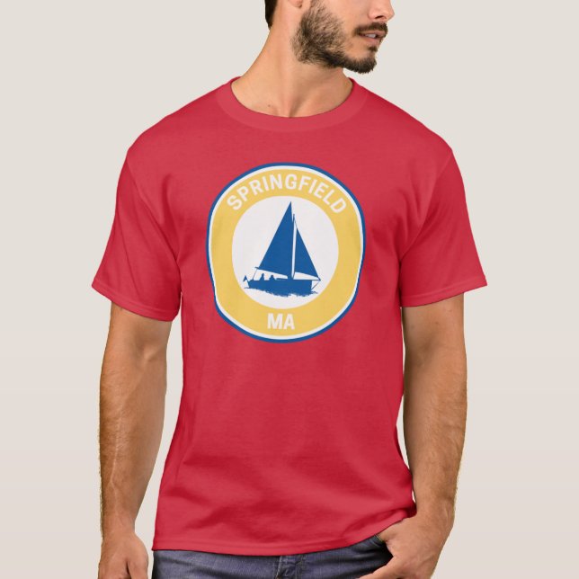 Vintage Springfield Massachusetts T-Shirt (Vorderseite)