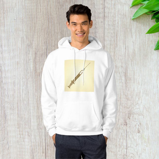 Vintage Spritze Medizinische Gesundheitspflege Ske Hoodie (Von Creator hochgeladen)