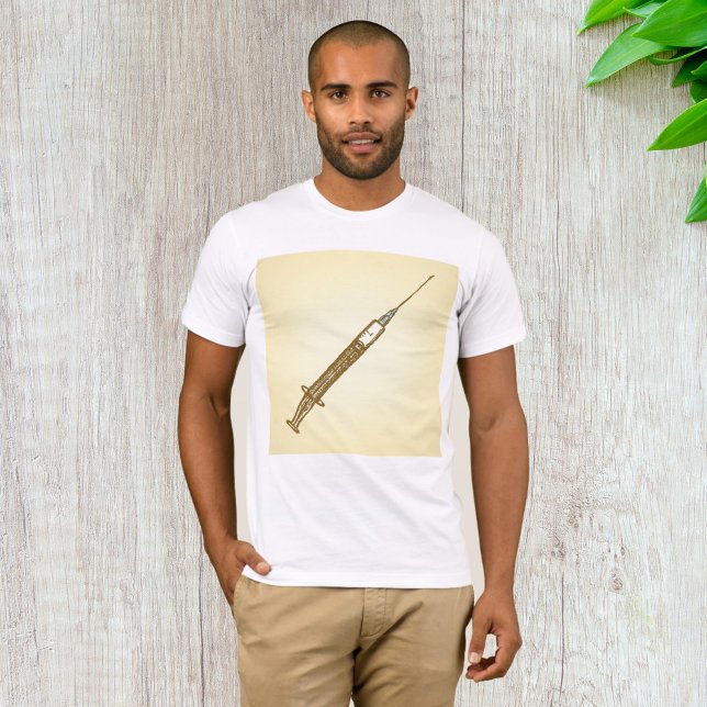 Vintage Spritze Medizinische Gesundheitspflege Ske T-Shirt (Von Creator hochgeladen)
