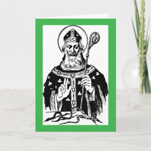 Vintage St. Patrick's Day Grußkarte Karte