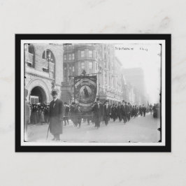Vintage St. Patrick's Day Parade New York City Postkarte