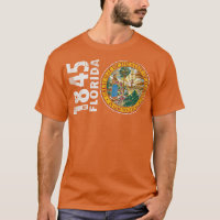 Vintage Staatsflagge 1845 Florida