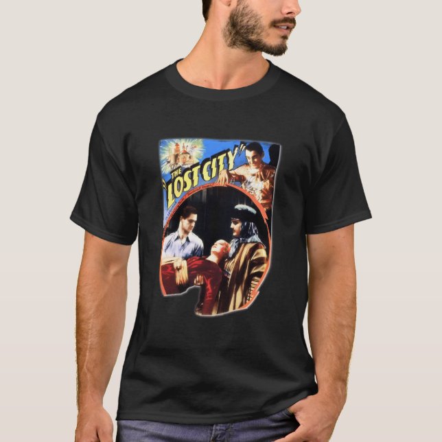 Vintage Stadt der Verstorbenen T-Shirt (Vorderseite)