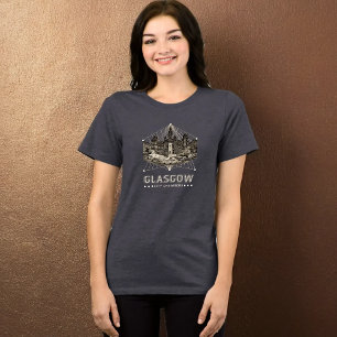 Vintage Stadtkammern Frauenkammern Tri-Blend Shirt