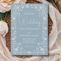 Vintage Staublila Rosenreben-Hochzeit